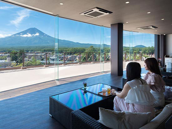 ふじさんデッキ